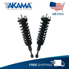 2 pcs TAKAMA Complete Front Strut Coil Spring Set Kit For 07-21 TOYOTA TUNDRA