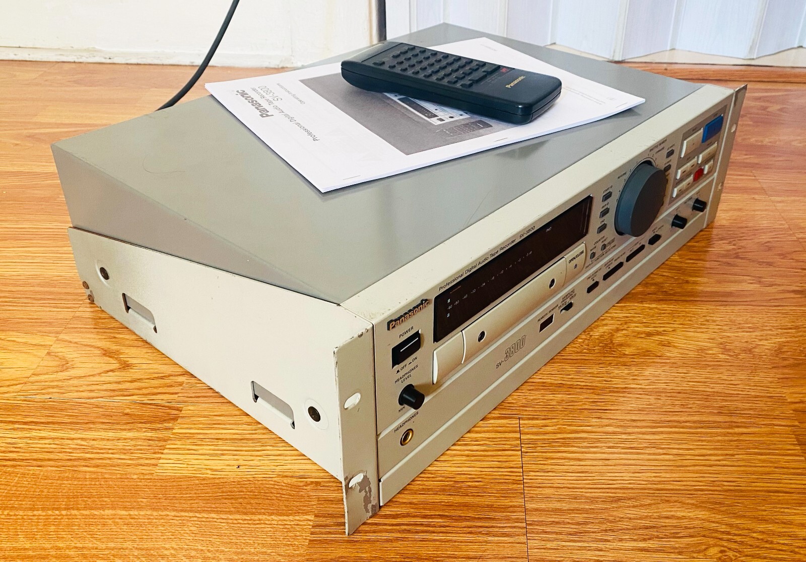 Panasonic SV3800 Professional DAT Recorder/Player Fully Worki LOW DRUM