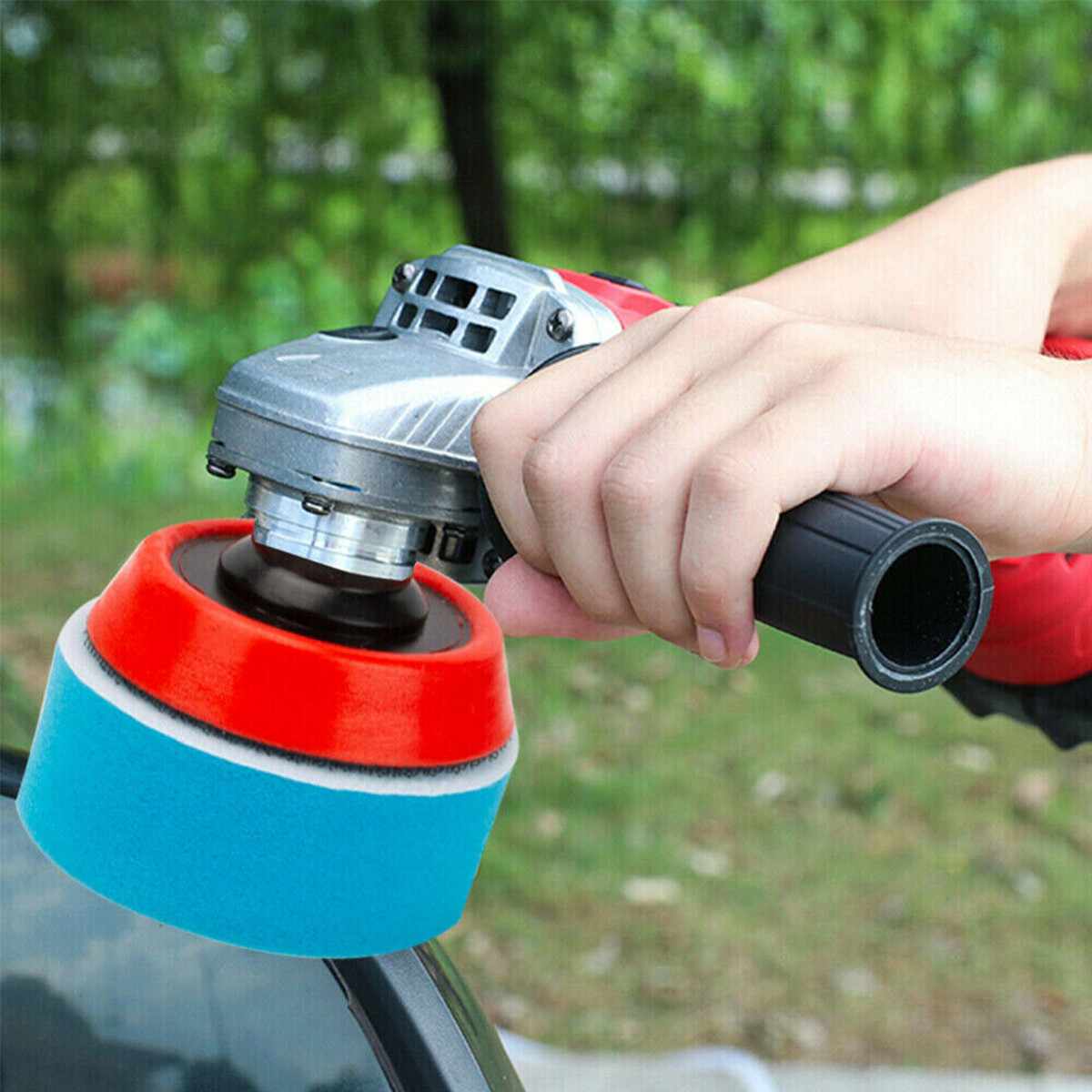 Buffing Polishing Pads Sponge Mop Kit For Car Wheel Polisher Drill