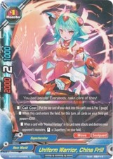 Futuro Tarjeta Buddyfight Uniforme Guerrero, China Volado X2-BT01/0048EN U Hero