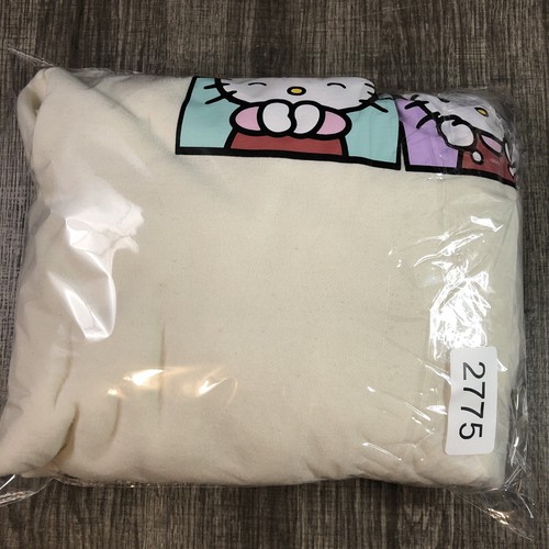 Hello Kitty Sanrio Hoodie L Sweatshirt HK Graphics Front/Back/Sleeve Streetwear - Picture 11 of 11