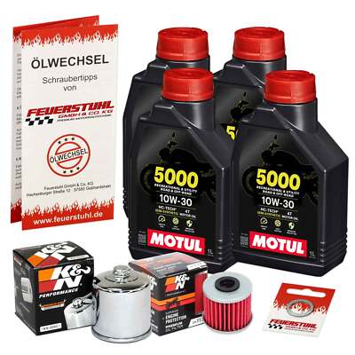 Honda X-ADV 750 (RH10) 21-23, Motul 10W30 Öl + K&N RACING Ölfilter, Motoröl Set