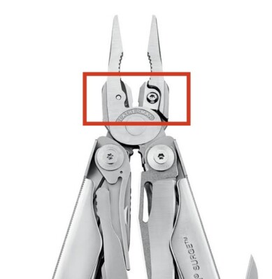 Leatherman Wave PLUS Multitool Black Nylon Sheath w/ replaceable wire cutters