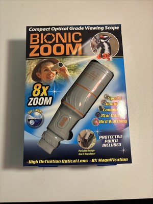 Bionic Zoom 8X Compact Optical Grade Viewing Scope High Definition Day/Night