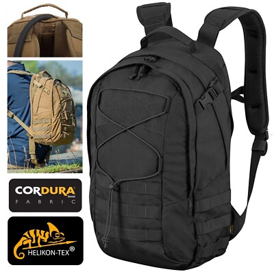 Zaino HELIKON TEX EDC Backpack CORDURA Tattico Militare Softair Assault  NERO