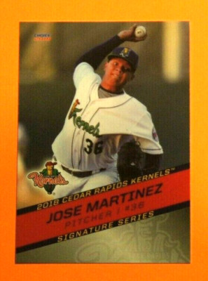 2018 Choice, Cedar Rapids Kernels - JOSE MARTINEZ - Venezuela