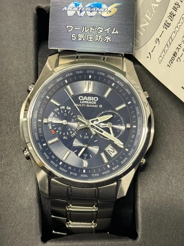 CASIO LINEAGE LIW-M610D-2AJF solar radio clock 5motor chronograph MULTIBAND6 New