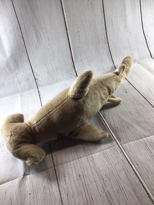 #ad Adventure Planet Hammerhead Shark Gray White Plush Stuffed Animal Toy 15quot; $12.95