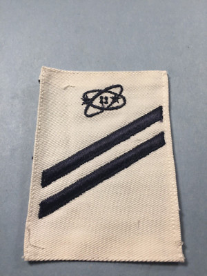 US Navy - Electronics Tech. E-2 patch (Black on white)