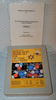 Organic Chemistry, Molecular Model Set~ Prentice Hall, w/+ & - Great Add-on Set