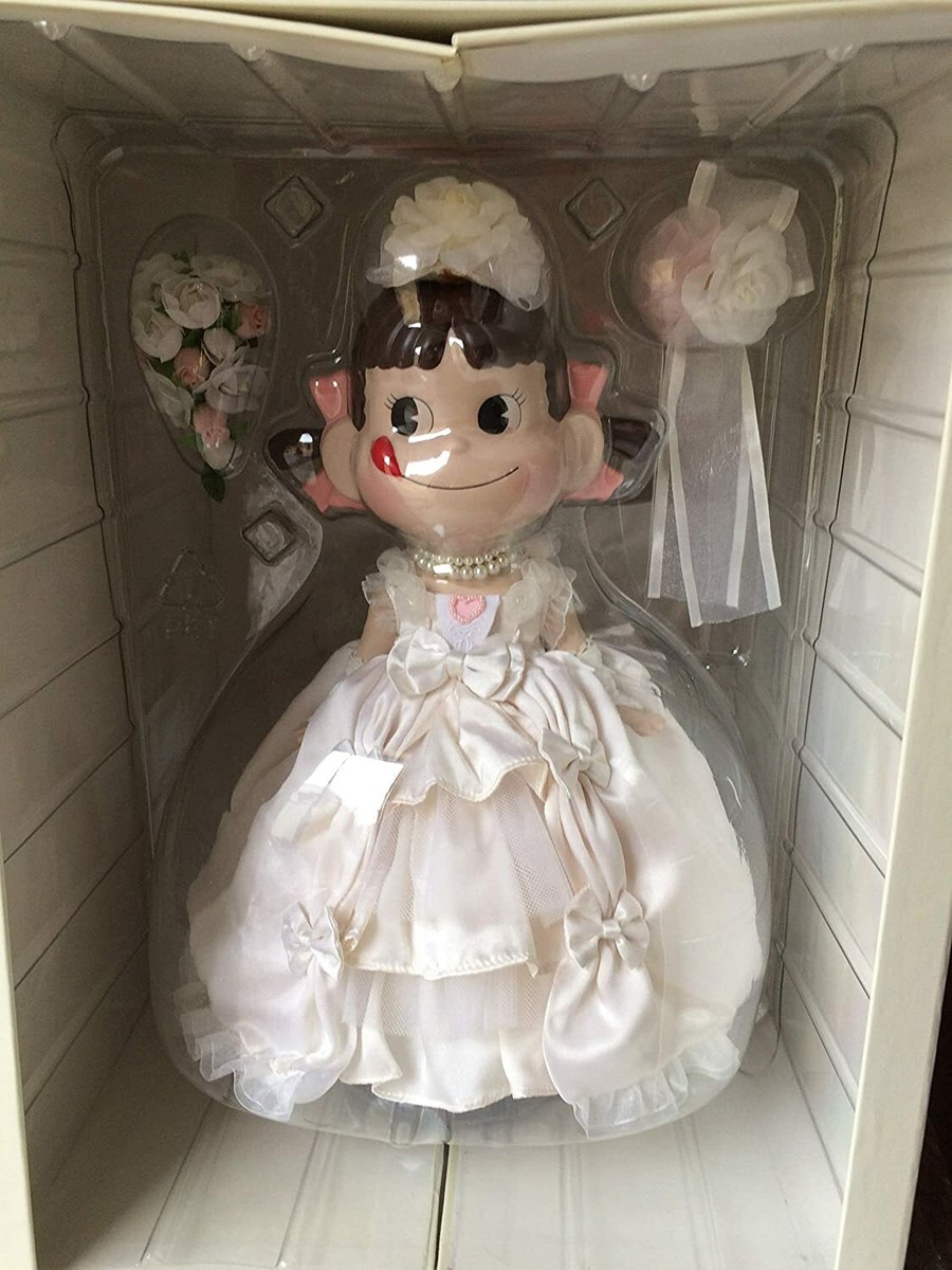 Fujiya Peko Chan Bisque doll Year`s Doll Series 2007 WEDDING PEKO