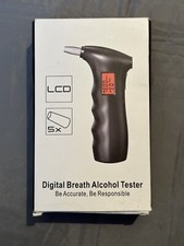 Digital Breath Alcohol Tester for Safe Driving open box new