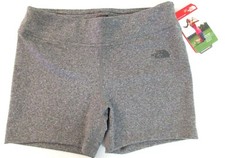 Pulse light Gray Tight Yoga Gym Sport Training Shorts Northface