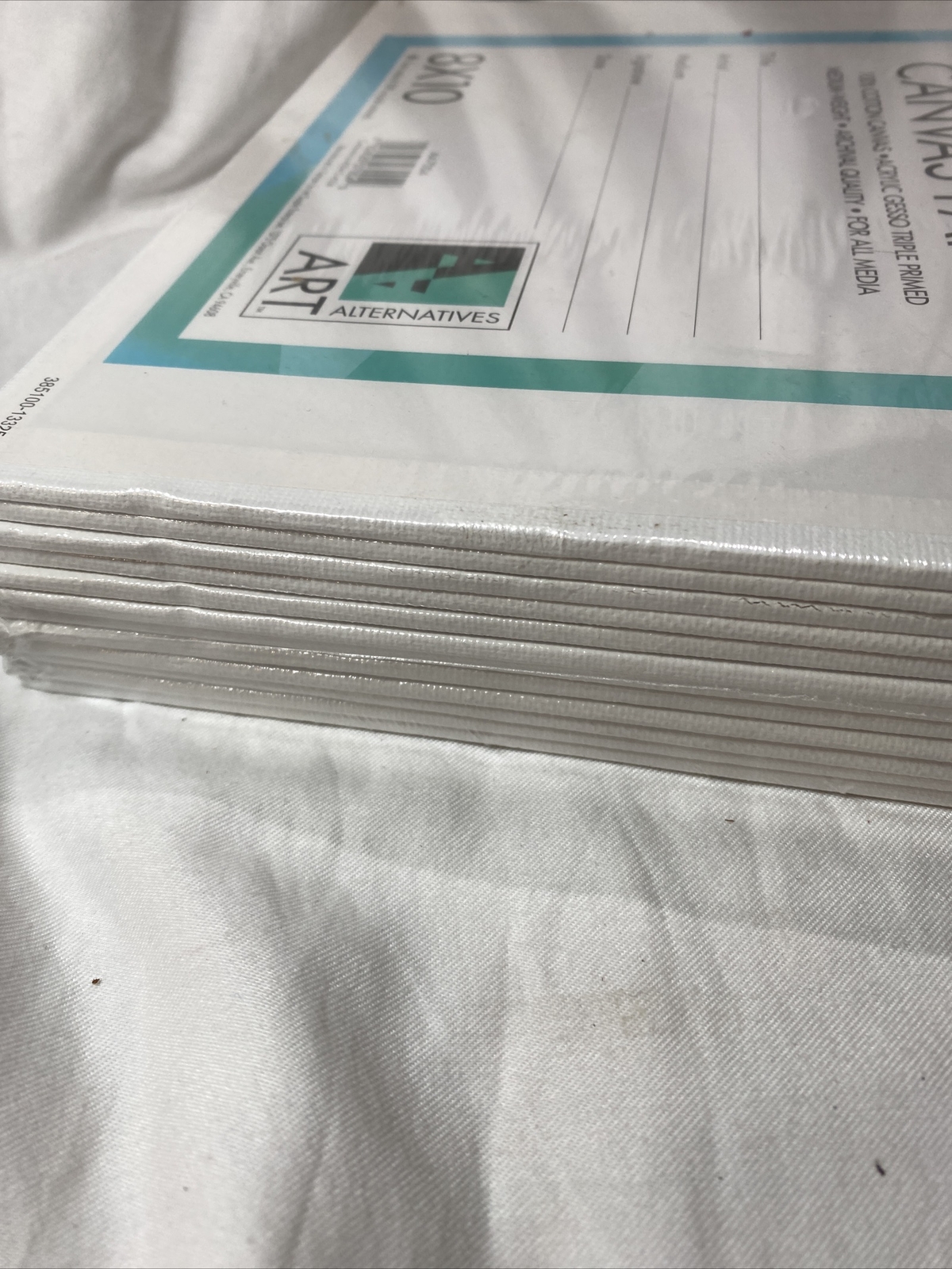 Canvas Panel 8X10 AA7004 Pack Of 12 | eBay
