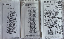 Vintage Mail Order Towel Embroidery Transfers