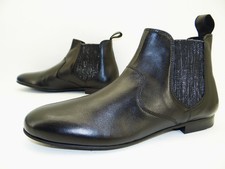 Melvin & Hamilton Sonia 4 Chelsea Stiefelette Boots Damen Leder Gr.40 Schwarz