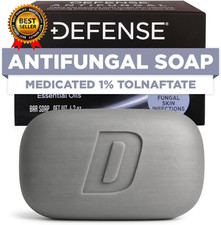 Defense Antifungal Bar Soap Jock Itch Ringworm Athlete'S Foot Skin Fungus