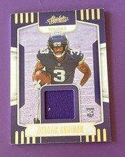 Panini 2023 Absolute Jordan Addison Rookie Materials #ARM-10 Minnesota Vikings