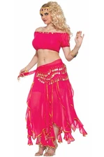Brand New Arabian Sunrise Dancer Adult Costume