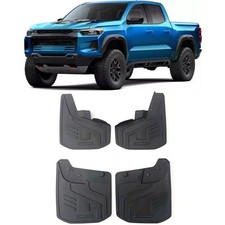 For 2023 Chevy Colorado Gm Front And Rear Gm Flat Splash Guards Mud Flaps Set