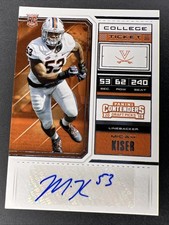 2018 Panini Contenders Draft Picks - College Ticket Micah Kiser #263 (AU, RC)