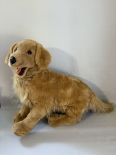1990s Douglas Cuddle Toys Large Realistic Golden Retriever Plush Bendable 31