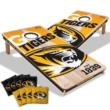 2x4 Cornhole Boards Missouri Tigers Pro Regulation Size Resin Bags