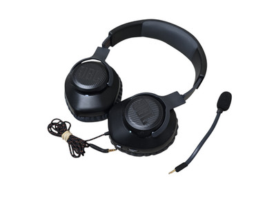 JBL Quantum 100 Wired Over-Ear Gaming Headphones Black | Tested Working