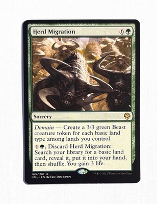 Herd Migration ~ MTG Dominaria United ~ 165/281