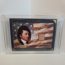2025 POTUS A Word From The President James Monroe 37/149 White House Relic Card