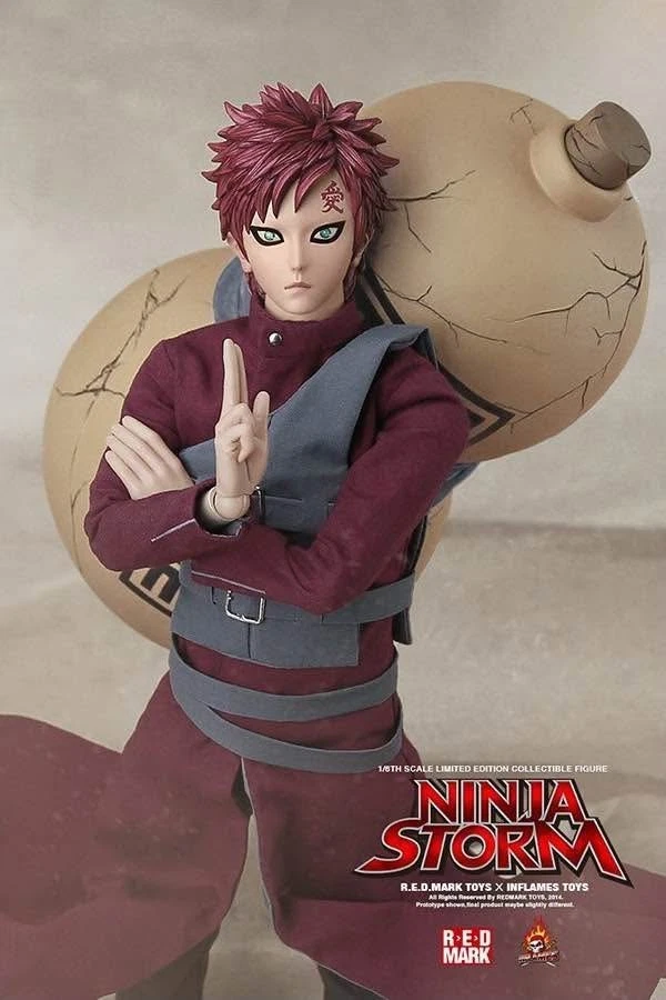 RED Mark Toys X Inflames Toys Naruto - Gaara - Ninja Storm  - Image 3 of 4