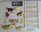 C-439 VINTAGE LOUIS MARX & CO. PLASTIC PARTS/PIECES-FARM ANIMALS AND FENCING!