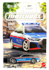 Matchbox BMW i4 Polizei Berlin 2/5 European Serie 2026 1:64 Modellauto Spielzeug
