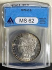 1879-O Morgan SILVER Dollar ANACS MS62-Toned w/Proof Like Details! Stunning!