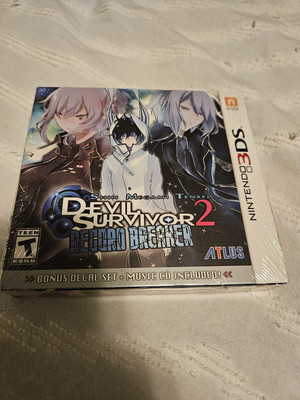 Nintendo 3DS: Shin Megami Tensei: Devil Survivor 2 Record Breaker New Sealed CD
