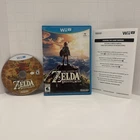 The Legend of Zelda: Breath of the Wild (Wii U, 2017) Complete In Box