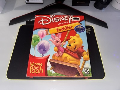 Disney Toddler Learning Winnie the Pooh BIG BOX Computer Video Game PC - No Disk