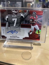 2023 Panini Plates & Patches - Marquee Marks Michael Vick #MM-MV Red 02/10 (AU)