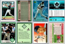 Luis Gonzalez 4 Card Lot - Rookie Arizona Diamondbacks Hall of Fame Astros RC