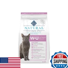 Blue Buffalo Natural Veterinary W+U Weight Mgmt + Urinary Care Dry Cat Food 6.5l