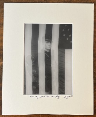 Mine Eyes Have Seen The Glory Tim Johnson Civil War Soldier Ghost Image Photo