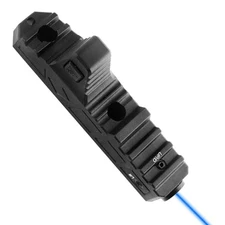 1200 Lumens Tactical Flashlight Laser Light Combo M-Lok Rechargeable with Strobe