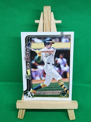 2025 Topps Series 1 Baseball Tyler Soderstrom Base #72 Oakland