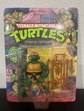 Vintage 1988 Playmates Teenage Mutant Ninja Turtles Michaelangelo UNPUNCHED