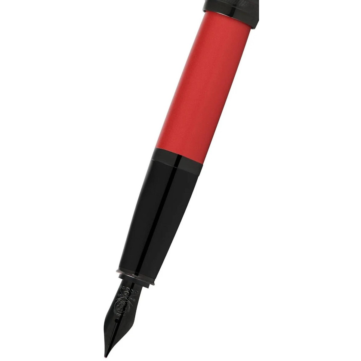 Cross Fountain Pen Bailey Matte Red Lacquer Finish Fine Steel