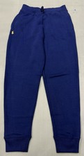 Polo Ralph Lauren sweat pants kids Large 10-12 Blueish Purple Excellent Cond