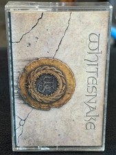 Whitesnake - Self Titled Debut Album Cassette 1987 Rock David Coverdale TESTED