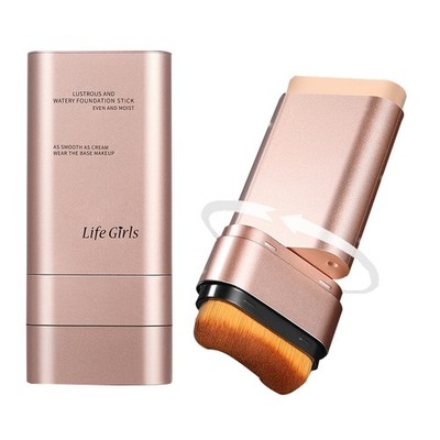 Flawless Eraser Foundation Stick, Korean Hydrating Foundation Stick with Buil...