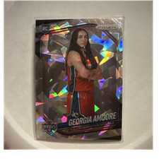 ‘25 Panini Prizm WNBA 103 Georgia Amoore Rookie Card Washington Mystics Diamanté