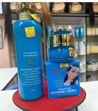 2pcs. Snapchat Diamant blue Body lotion 500ml  Whitening Face Cream 50ml .  